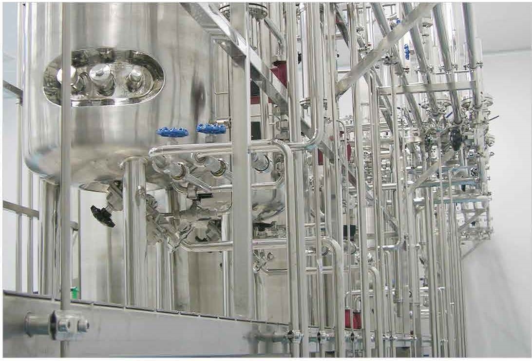 Stainless steel tank equipment